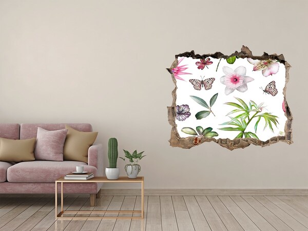 3D wall hole Tropical collection