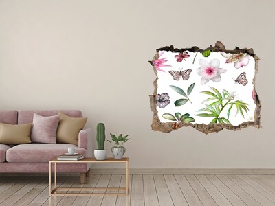 3D wall hole Tropical collection