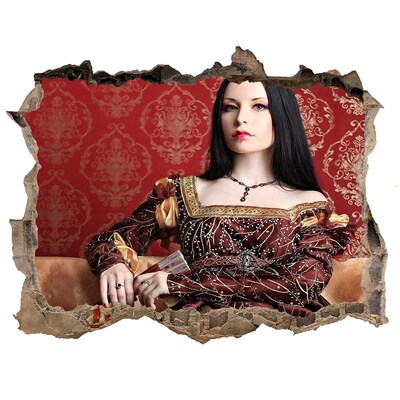 3D wall hole Princess in the Ruins