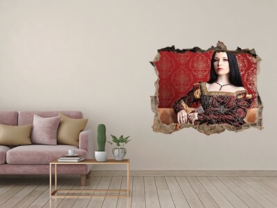 3D wall hole Princess in the Ruins