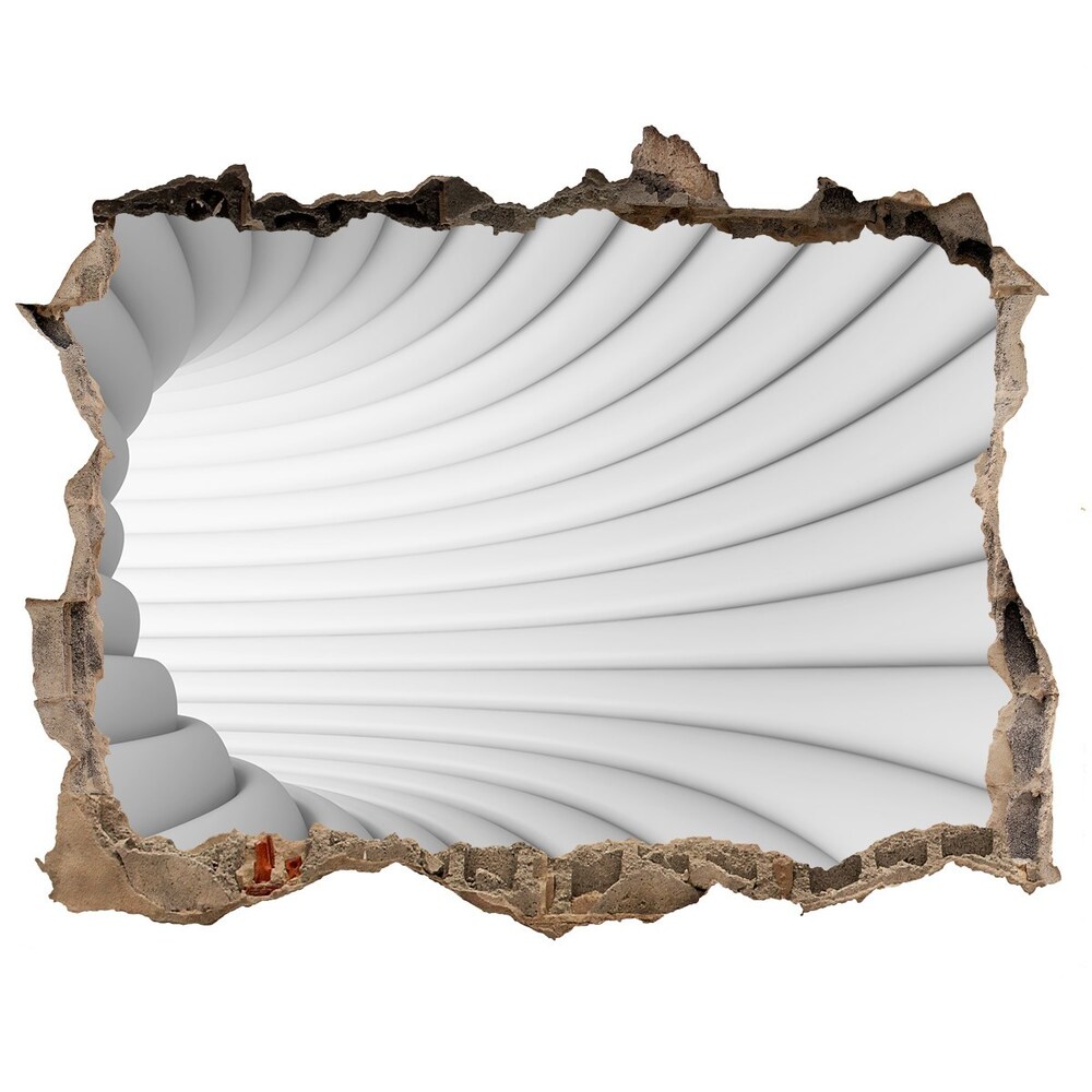 Hole wall sticker Tunnel abstraction