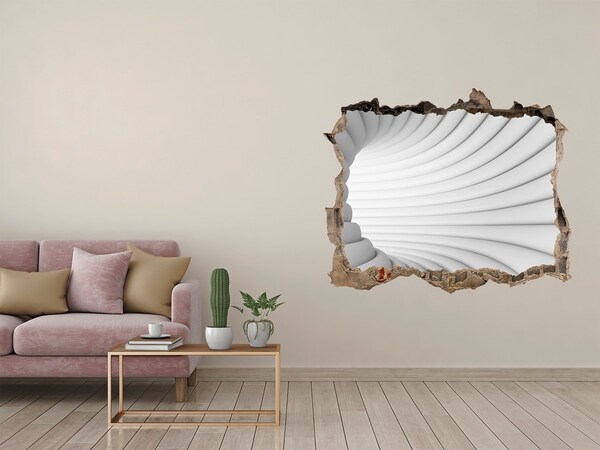 Hole wall sticker The illusion of 3D space
