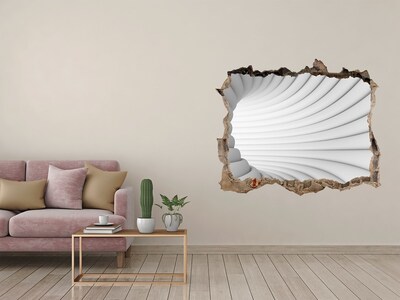 Hole wall sticker The illusion of 3D space