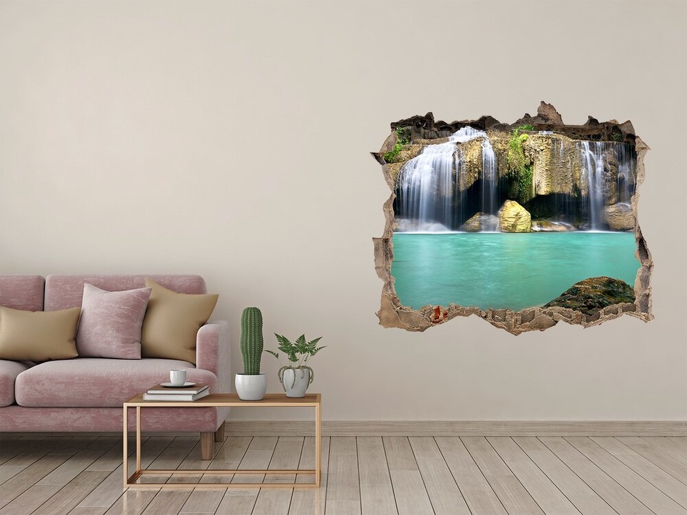 Hole in the wall sticker Waterfall