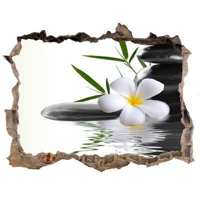 Hole wall sticker Relaxing spa corner