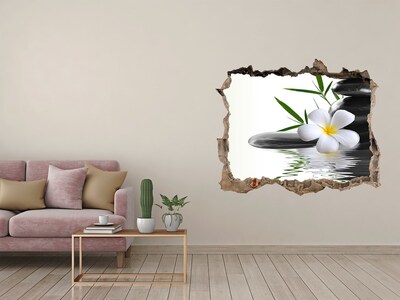 Hole wall sticker Relaxing spa corner