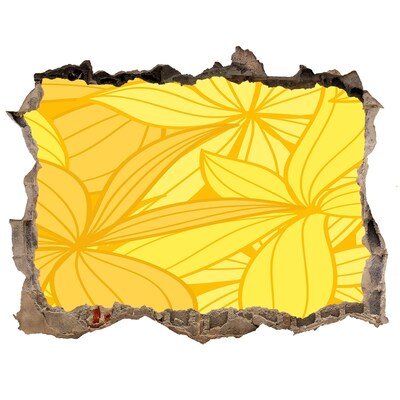 Hole in the wall sticker Hole in the Wall Floral Motif