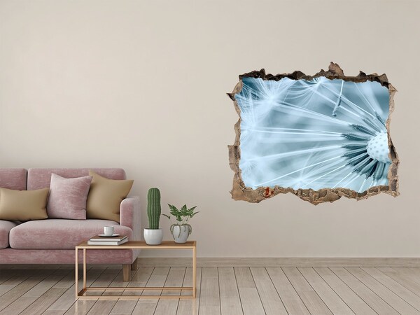 Hole in the wall sticker Dandelion