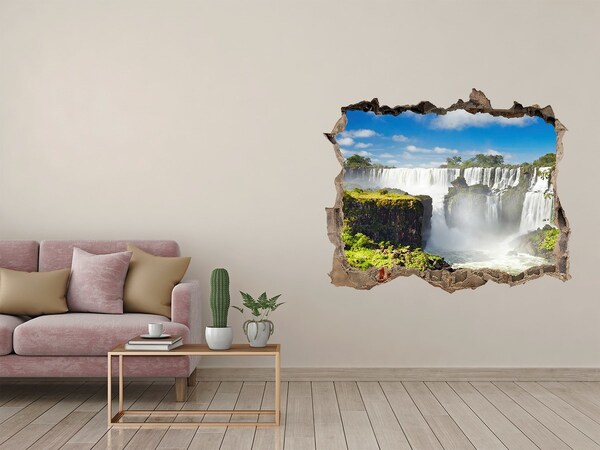 3D wall hole Argentina waterfall