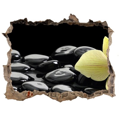 Hole in the wall sticker Relax at the spa