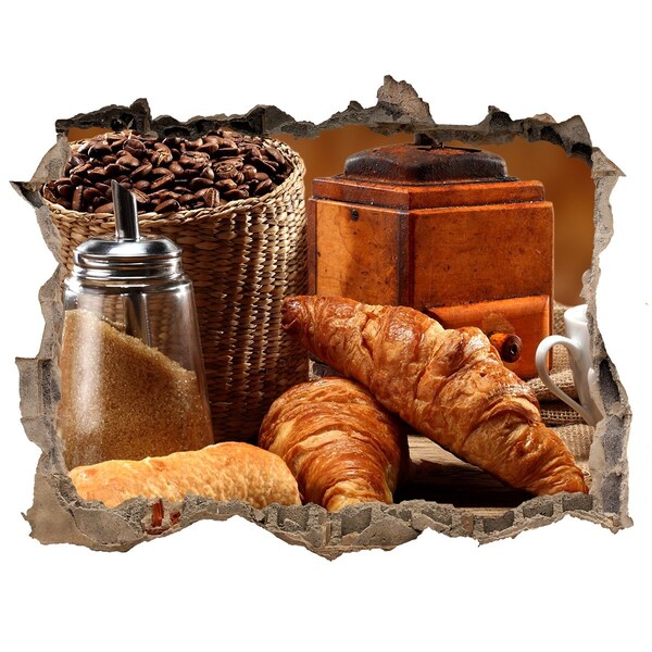 Hole in the wall decal Cafe feast