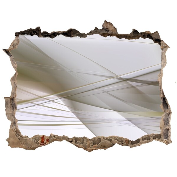 Hole wall sticker Modern space in concrete