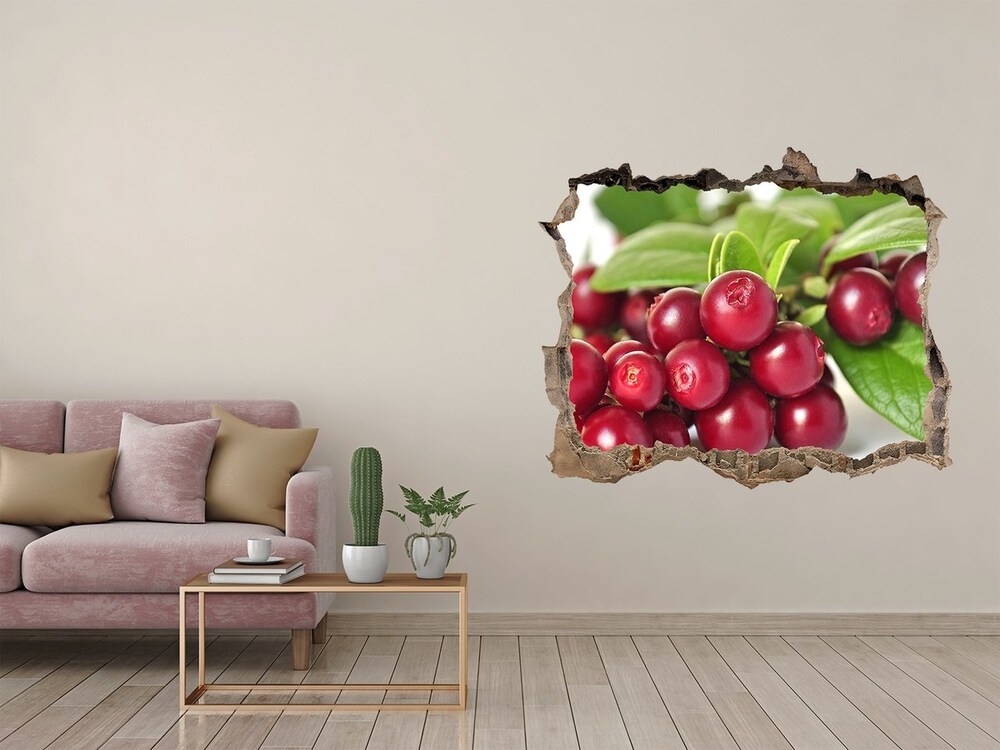 Hole in the wall decal Cowberry