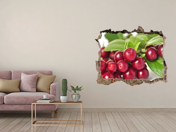 Hole in the wall decal Cowberry