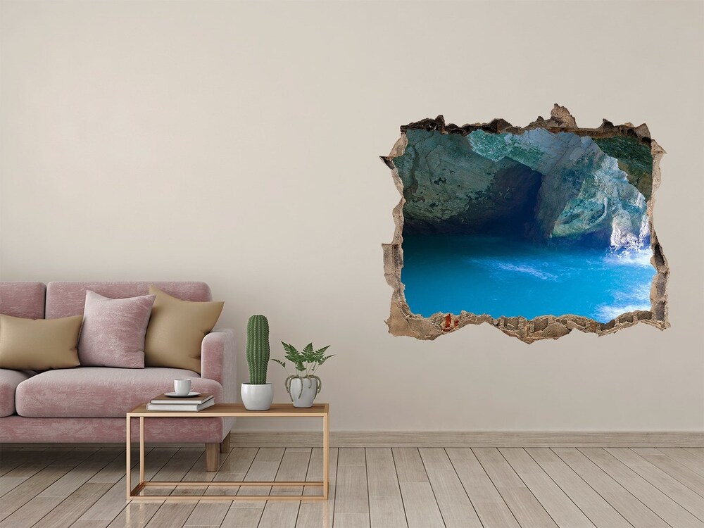 Hole in the wall sticker Sea cave