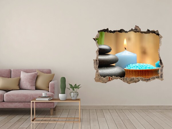 Hole wall sticker Bamboo