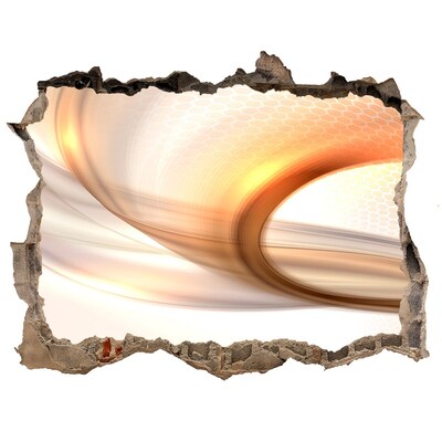 3D wall hole wallpaper Abstract background