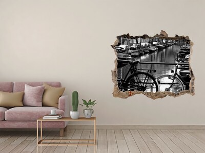 3D wall hole Bike canal