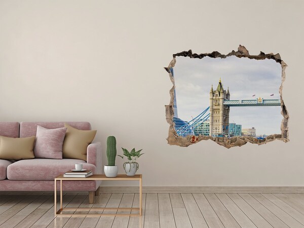 Hole wall sticker Thames London