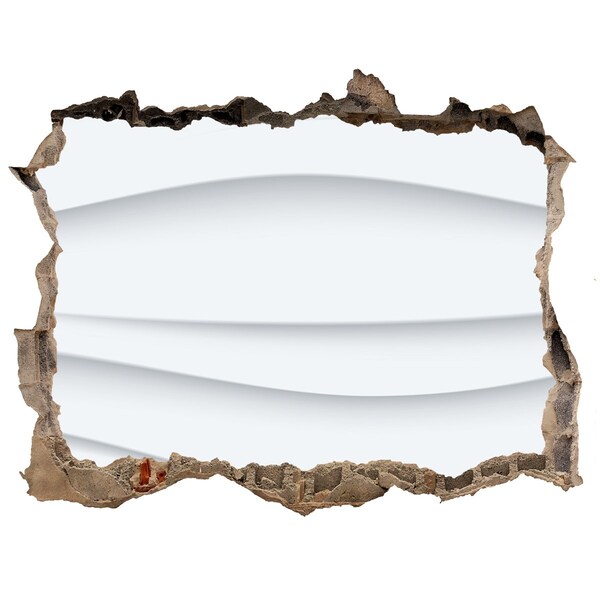 Hole in the wall decal A broken wall overlooking the waves