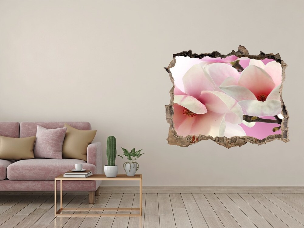 Hole in the wall sticker Magnolia