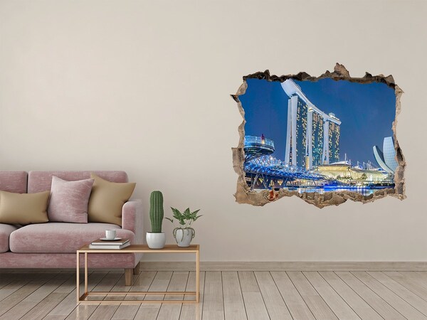 Hole wall sticker Modern architecture in Singapore