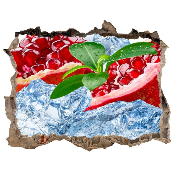 Hole wall sticker Fruity Oasis with Ice