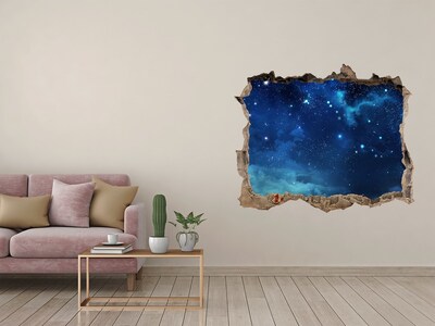 Hole wall sticker Starry sky