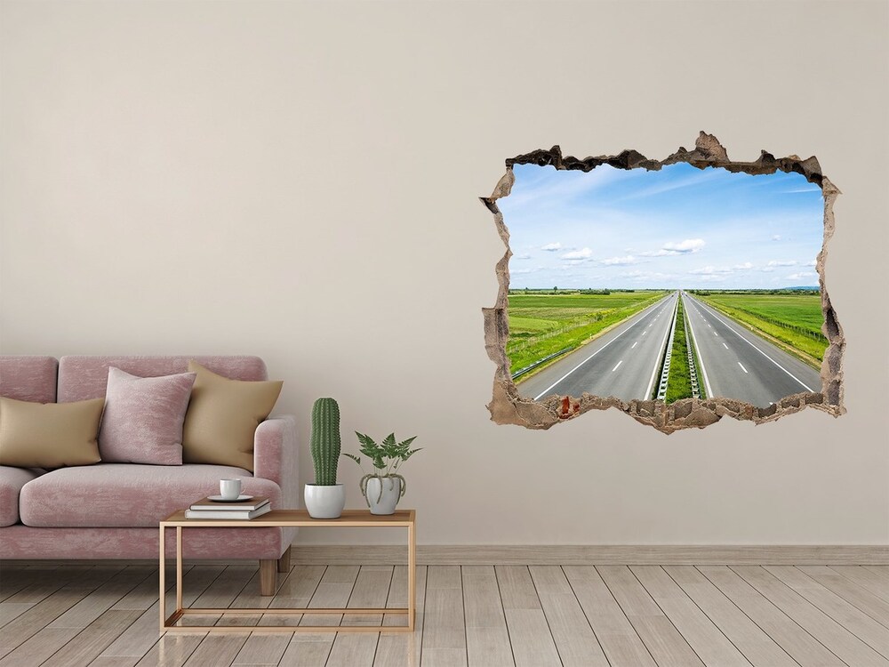 Hole in the wall sticker highway