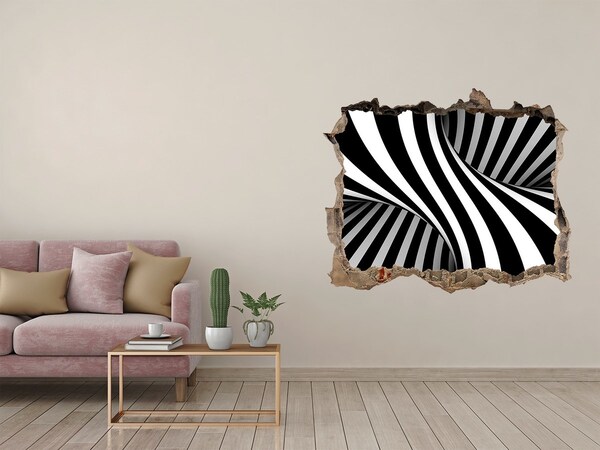 Hole in the wall decal Abstraction vortex