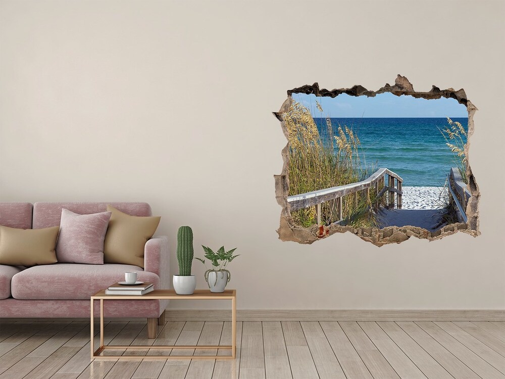 Hole in the wall sticker Coastal dunes