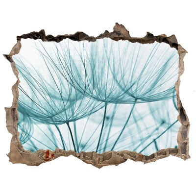 Hole wall sticker Dandelion seeds