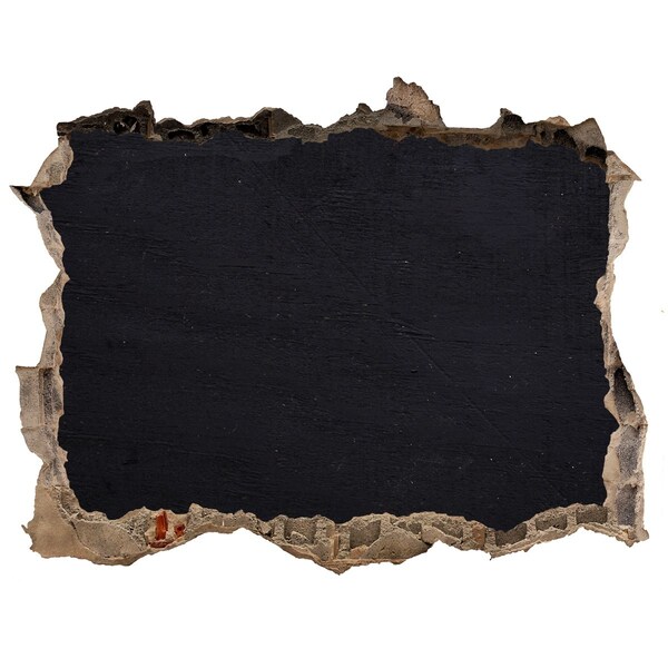 3D wall hole Black hole in the wall