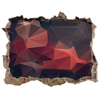 Hole wall sticker Abstract Hole in the Wall