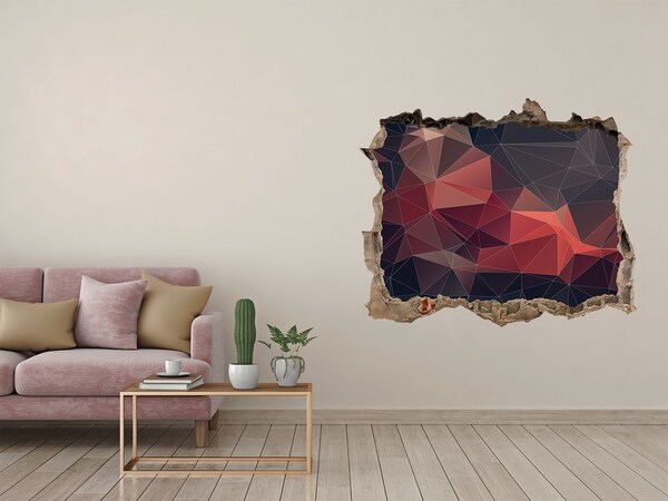 Hole wall sticker Abstract Hole in the Wall