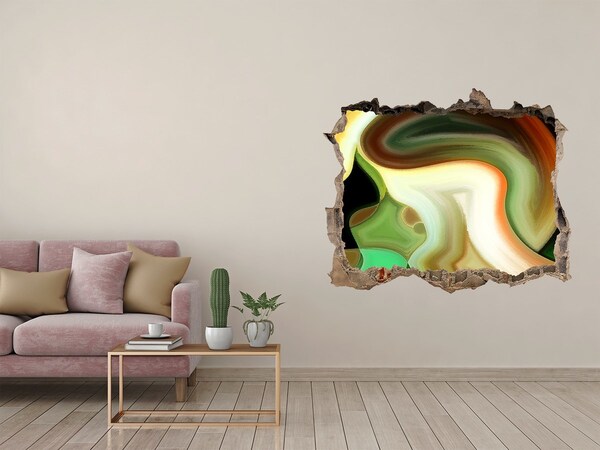 Hole wall sticker Abstraction