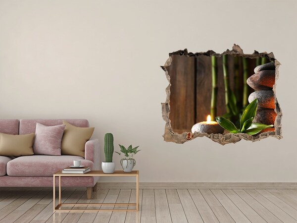 3D wall hole An oasis of peace