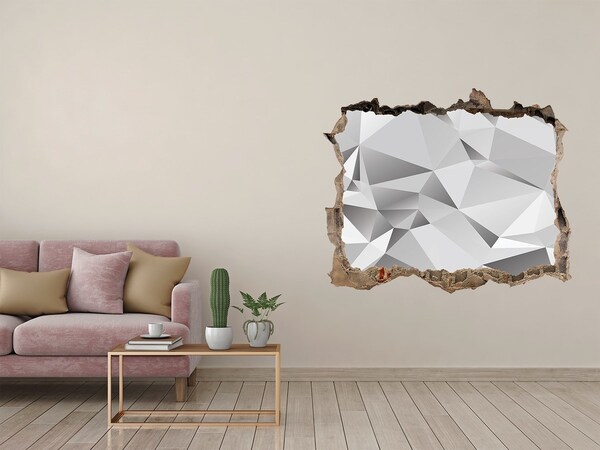 Hole in the wall sticker Sparkling Diamond Treasure