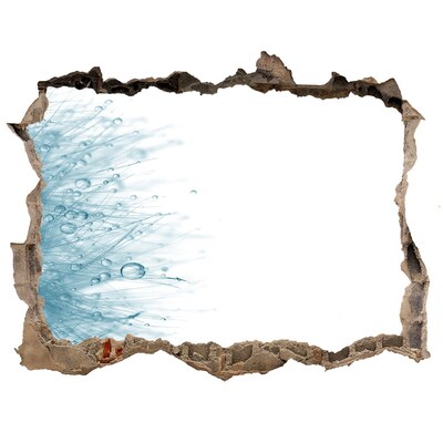 Hole in the wall decal Water in the hole in the wall