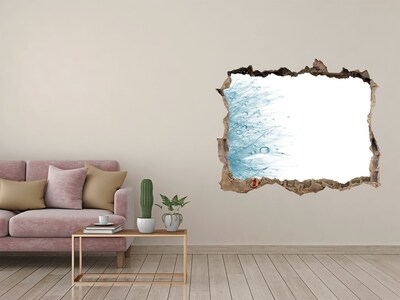 Hole in the wall decal Water in the hole in the wall