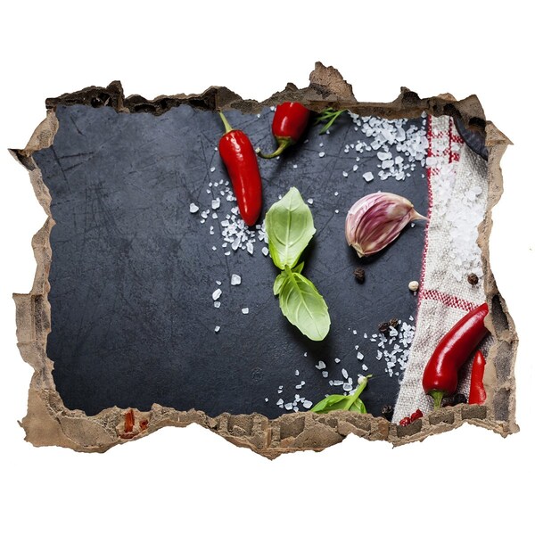 Hole in the wall sticker A kitchen full of flavor