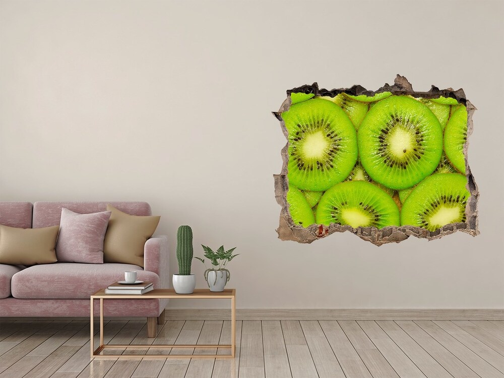 Hole in the wall sticker Kiwi veneer