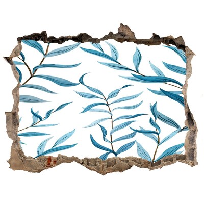 Hole in the wall sticker A green oasis in concrete