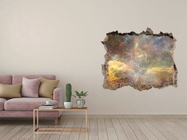 Hole in the wall sticker Cosmos