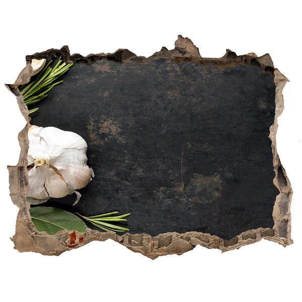 Hole in the wall decal Kitchen aromas