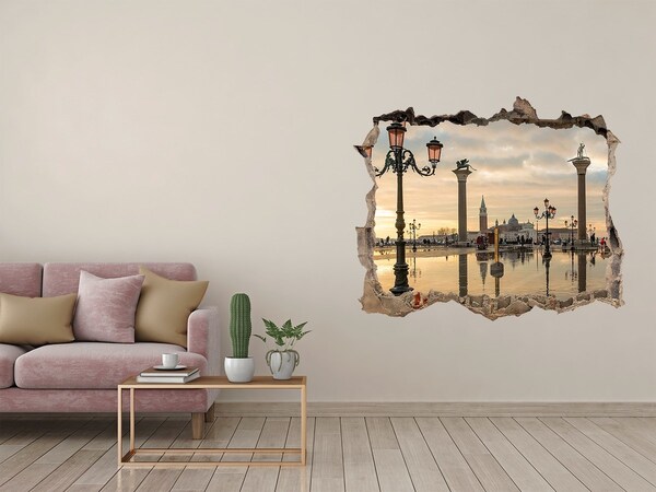 Hole in the wall sticker Venice at sunrise