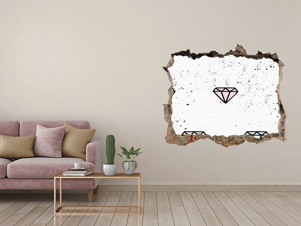 3D wall hole Diamonds