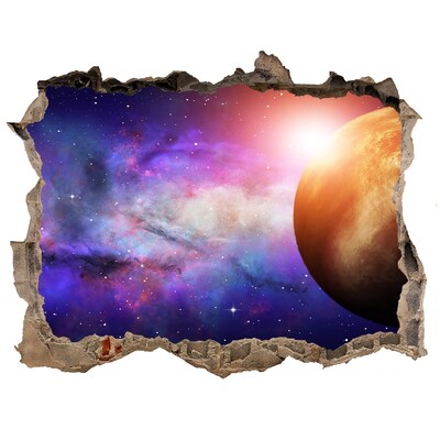 Hole in the wall sticker Nebula