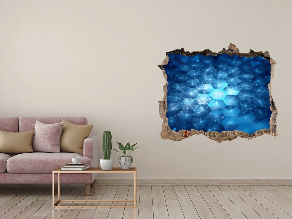 Hole wall sticker Crystals