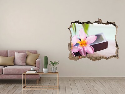 3D wall hole Plumeria